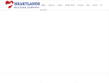 Tablet Screenshot of heartlandshome.com